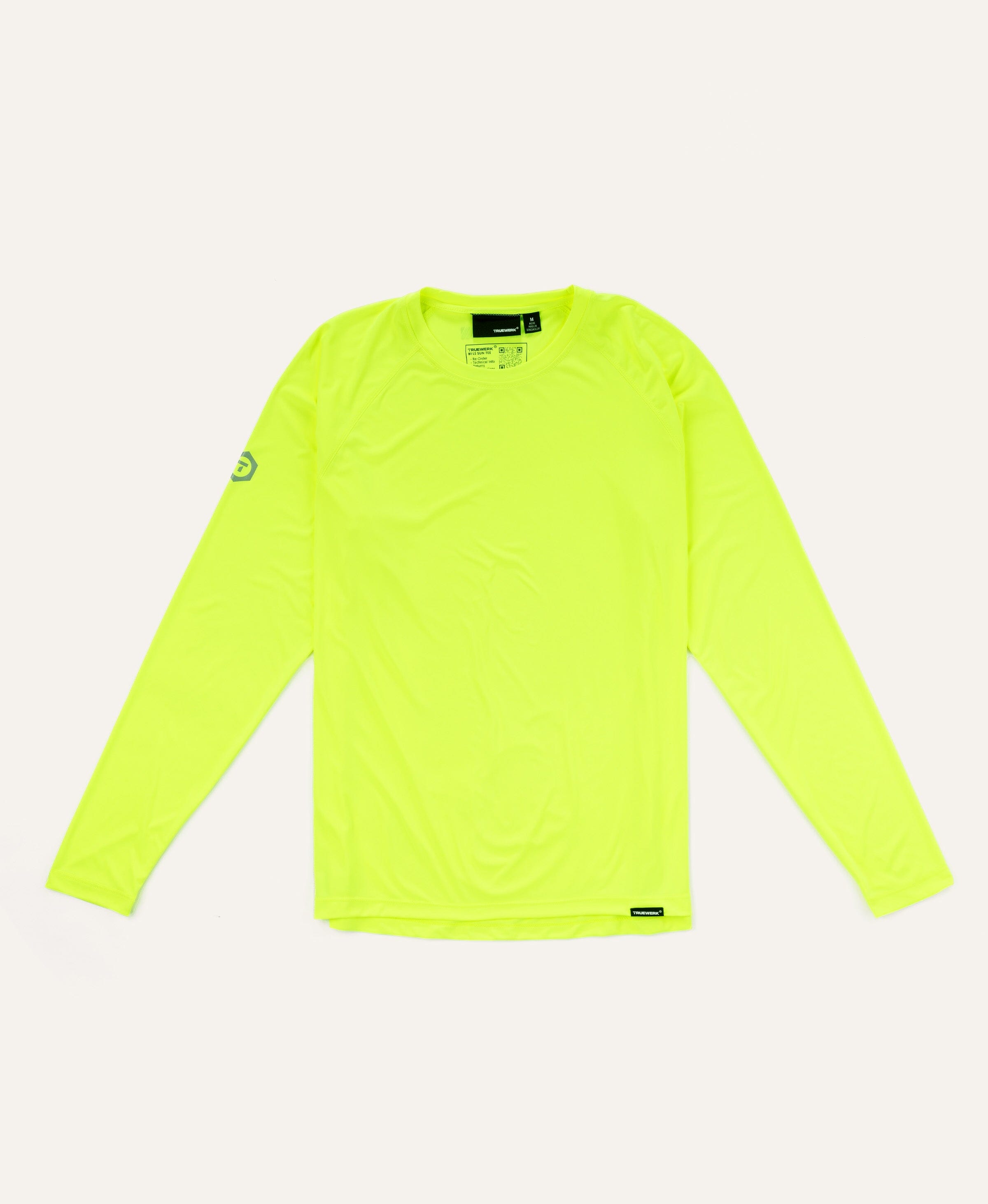 B1 Sun Tee LS - Men's Fit Truewerk #color_viz yellow